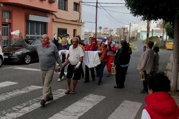 La Santa Cruz y la Virgen de la Paloma se encuentran en El Calero (Foto TA)